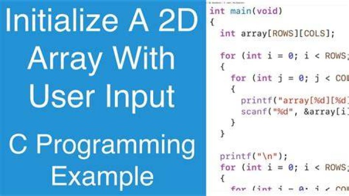How do you initialize a double array in C++?