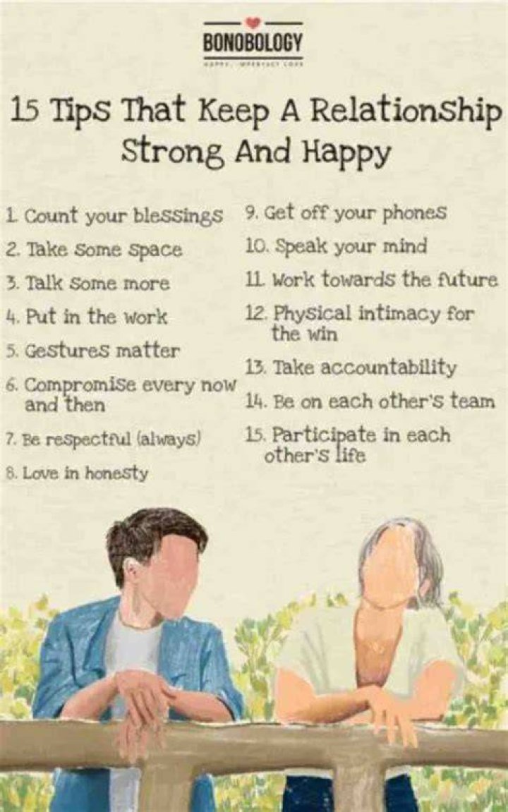 How do you keep a relationship healthy?