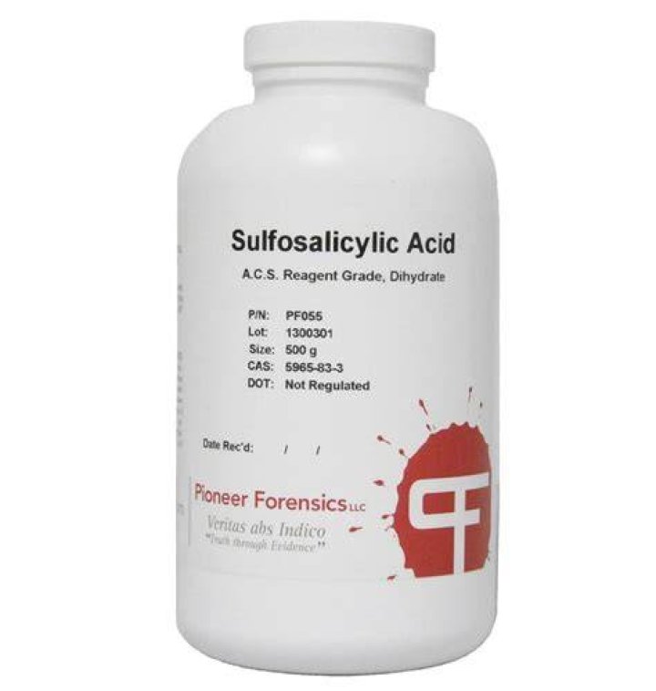 How do you make 3 sulfosalicylic acid?