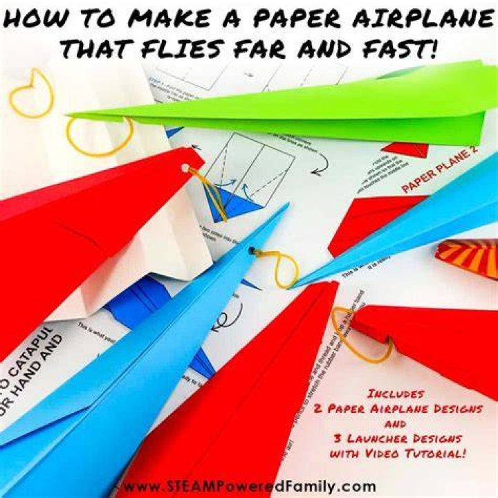 How do you make a paper airplane do a loop?