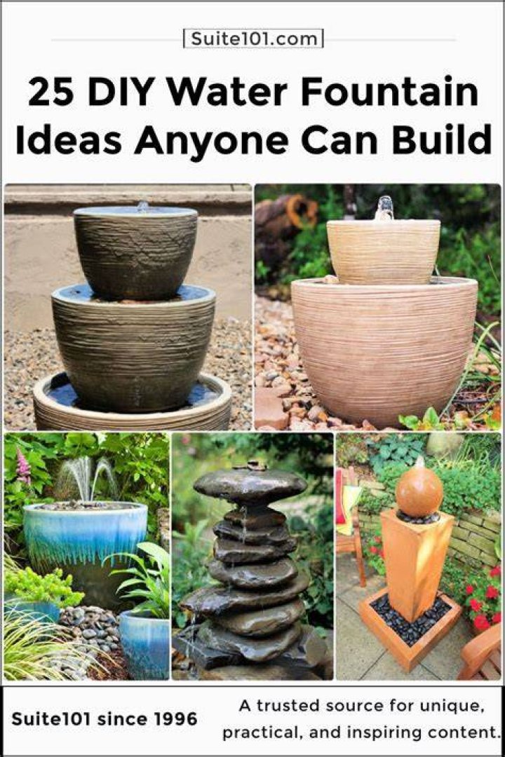 How do you make a planter into a fountain?