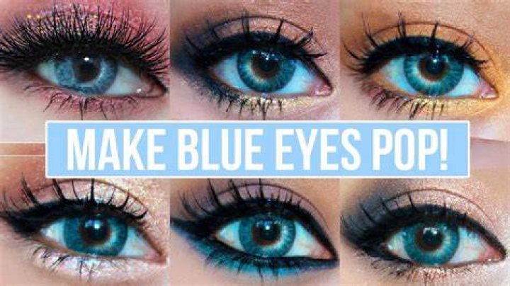 How do you make blue eyes pop naturally?