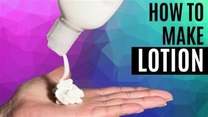 How do you make your own lotion?