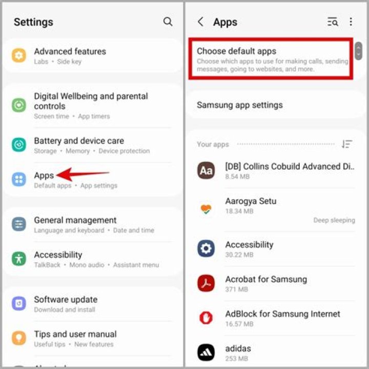 How do you open two apps on Samsung?