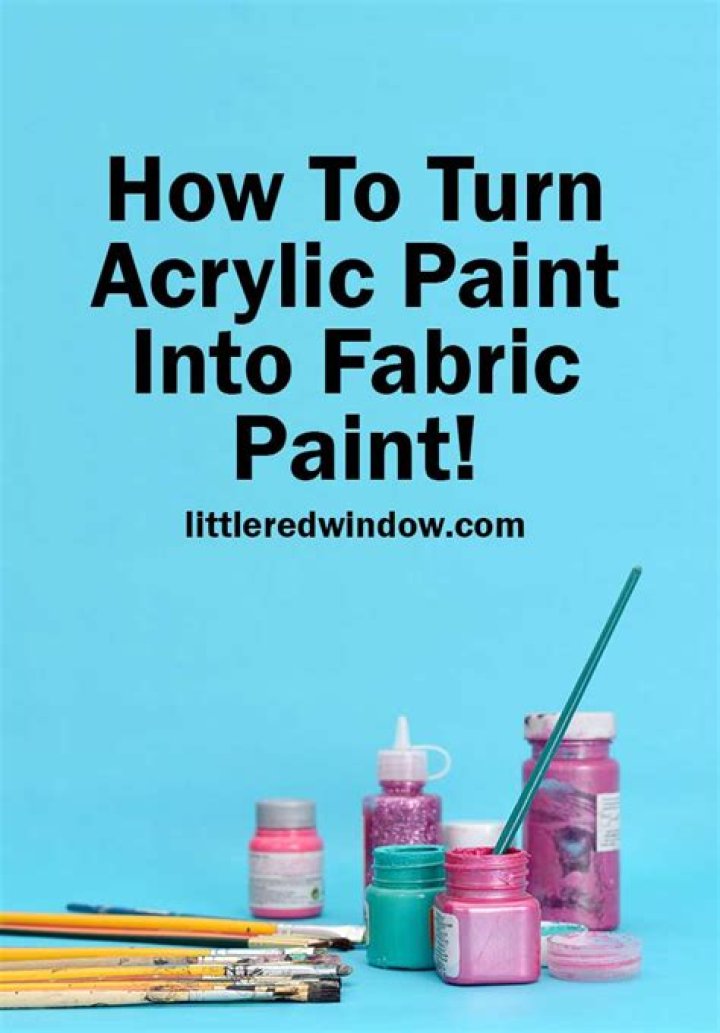How do you paint glass windows with acrylic?