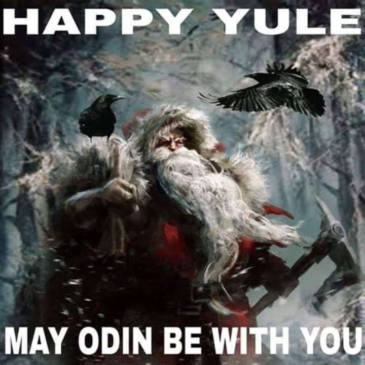 How do you say Happy Yule in Viking?
