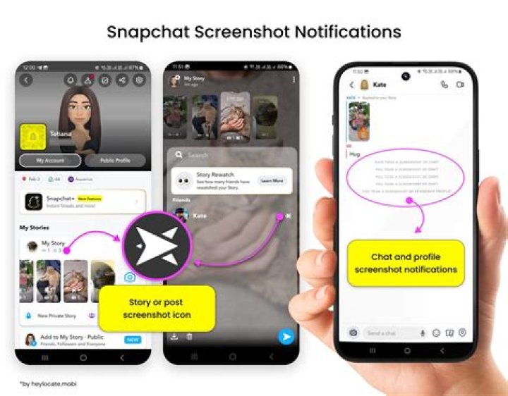 How do you secretly screenshot on Snapchat on Iphone?