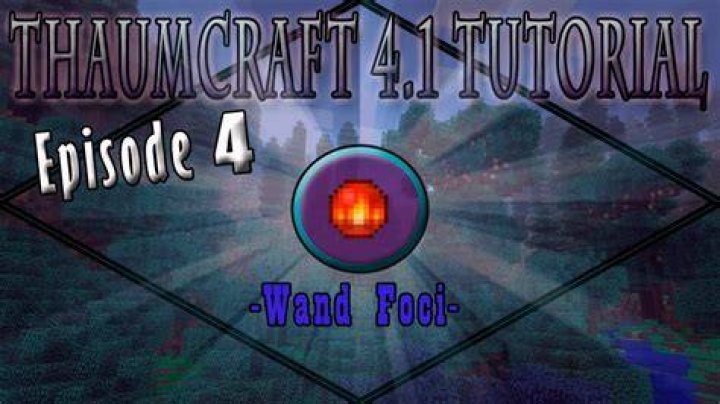 How do you use the wand foci in Thaumcraft 4?