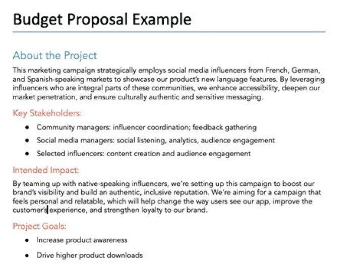 How do you write a marketing campaign proposal?