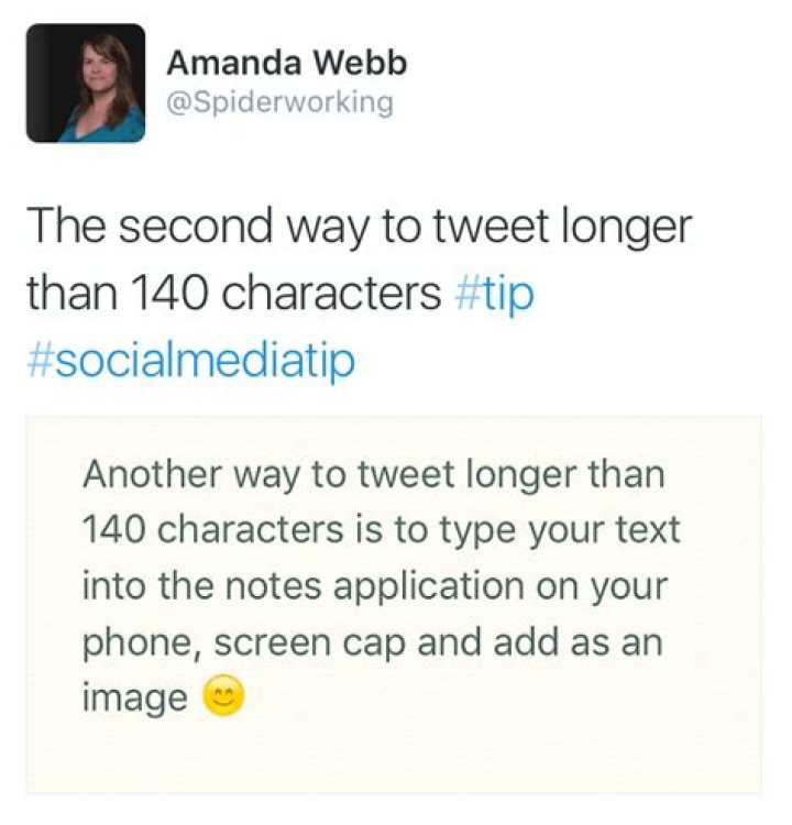 How do you write more than 140 characters on Twitter?