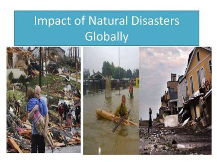 How does a natural disaster affect the economy?