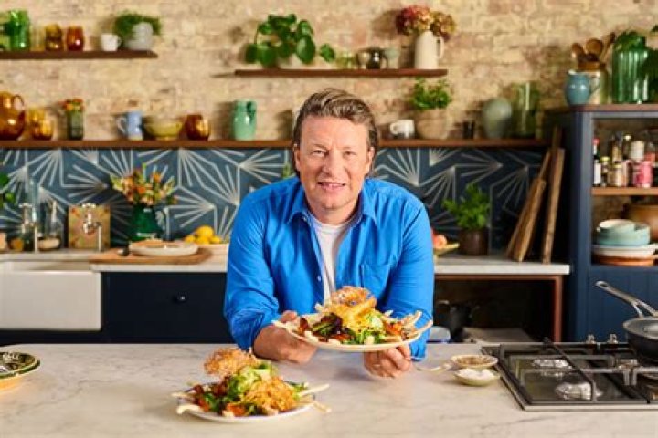 How does Jamie Oliver make potato salad?