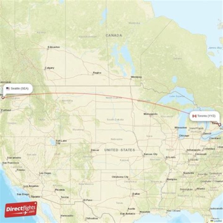 How far is Canada from Seattle by car?