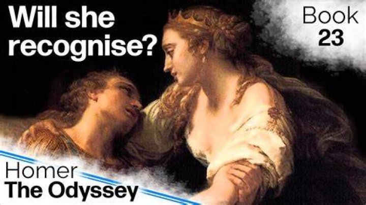 How is Penelope described in the Odyssey?