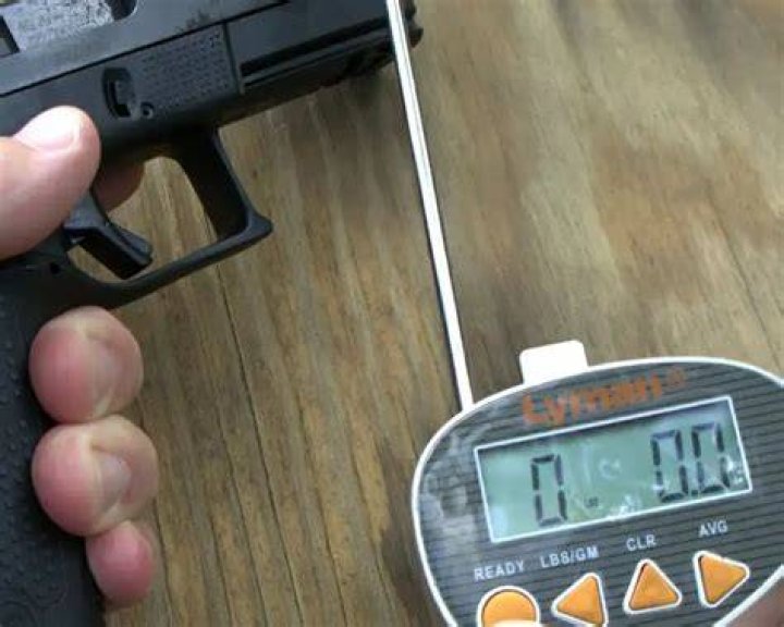 How is trigger weight measured?