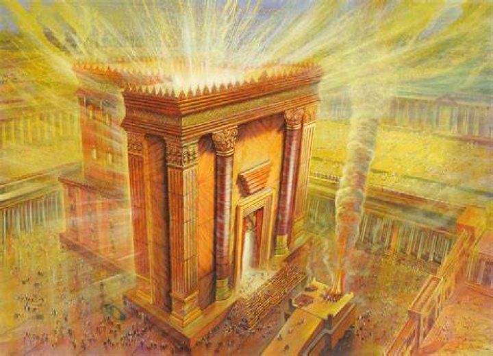 How long did it take to rebuild the Second Temple in Jerusalem?