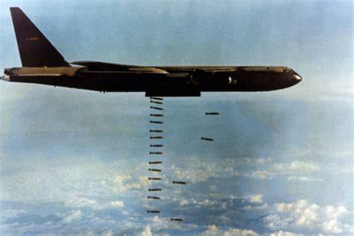 How many B-52 bombers were shot down in Vietnam?