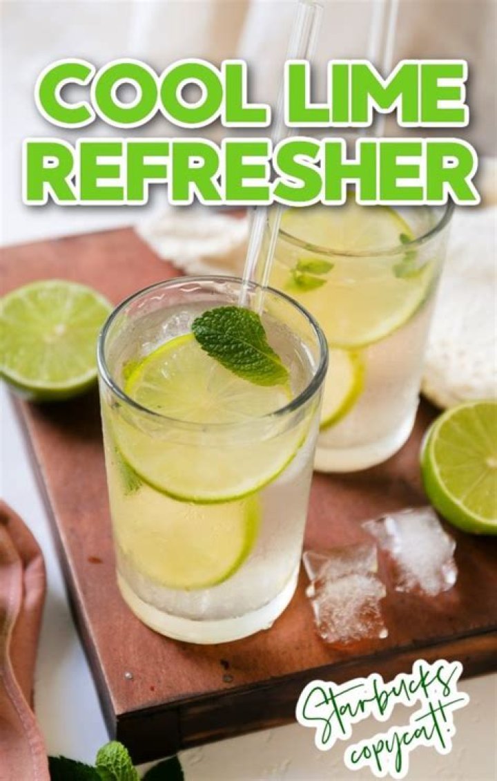 How many calories are in a cool lime refresher?
