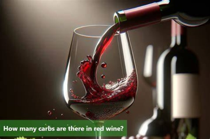 How many carbs are in sweet red wine?