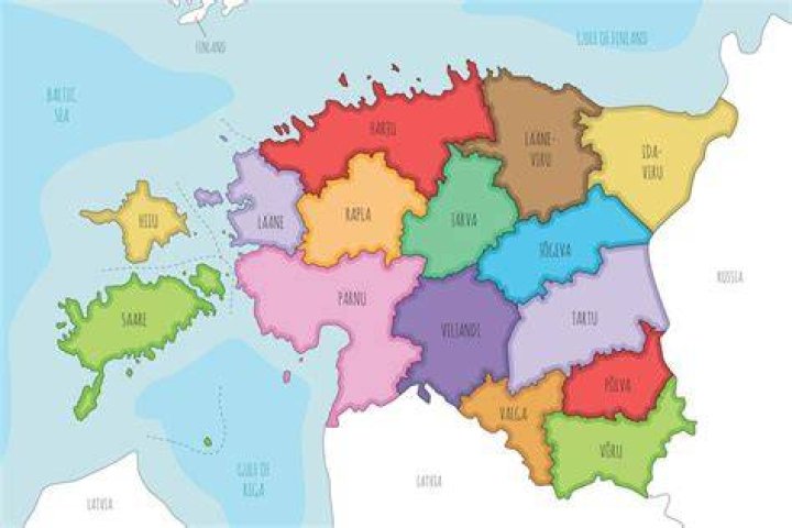 How many counties are in Estonia?
