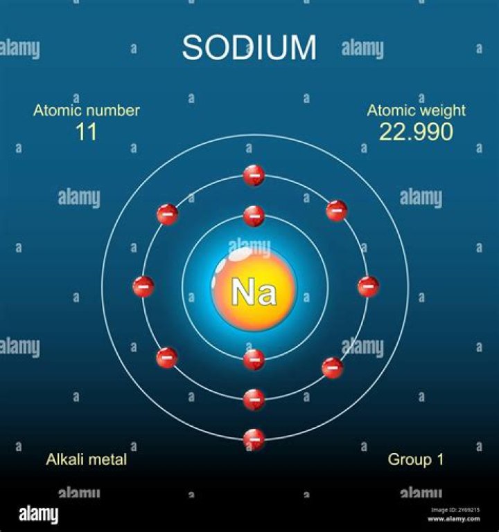 How many electrons are in a sodium 23 atom?