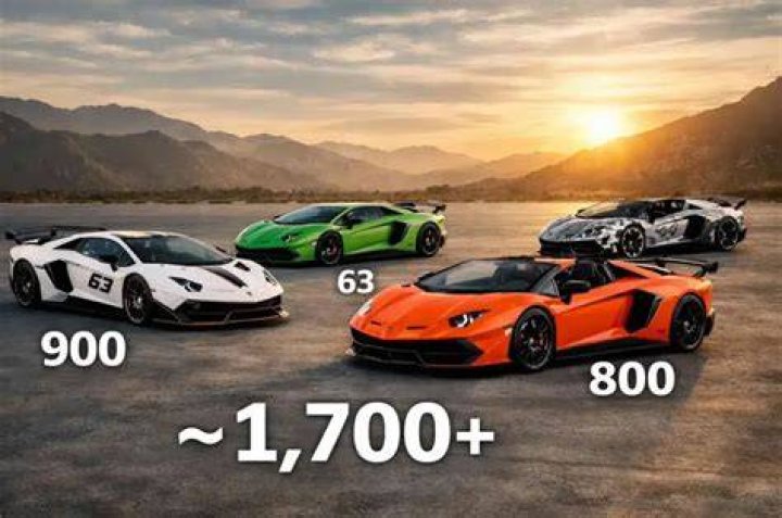 How many Lamborghini Diablo SV are there?
