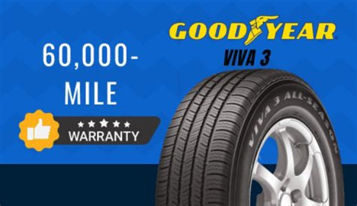 How many miles do Goodyear Viva 3 tires last?