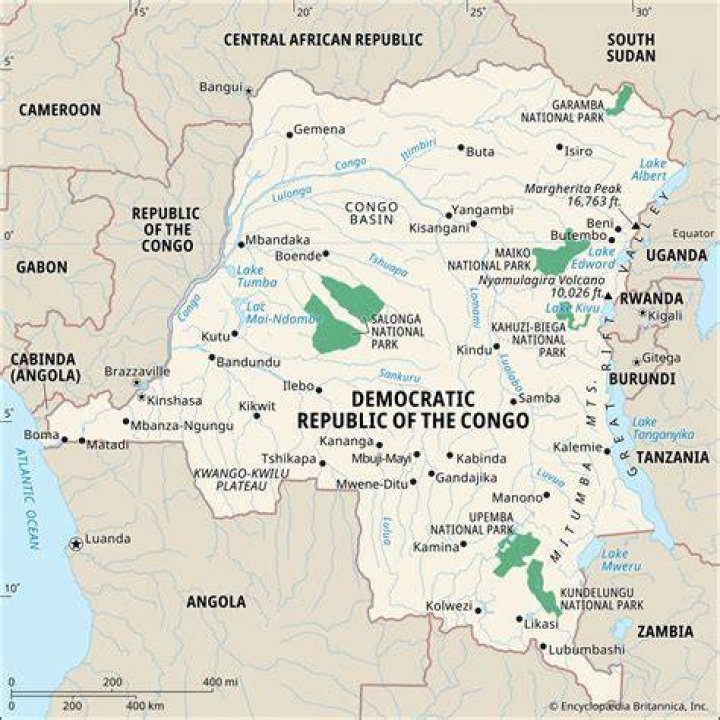How many refugees are from Democratic Republic of Congo?