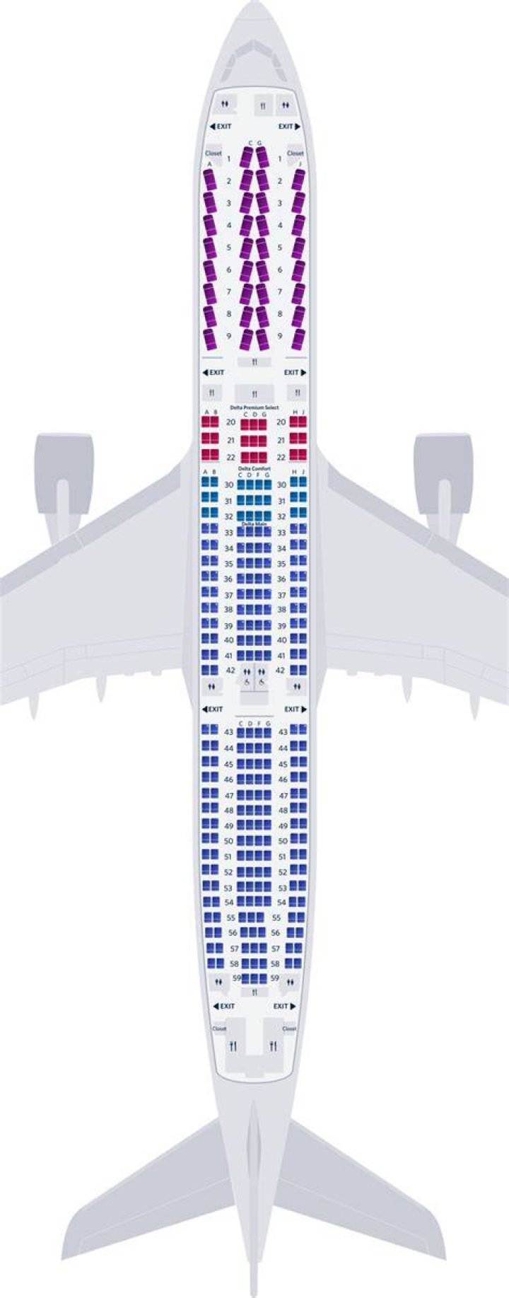 How many seats are on a Airbus A380?