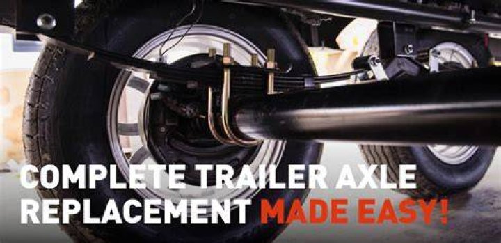 How much does a boat trailer axle cost?