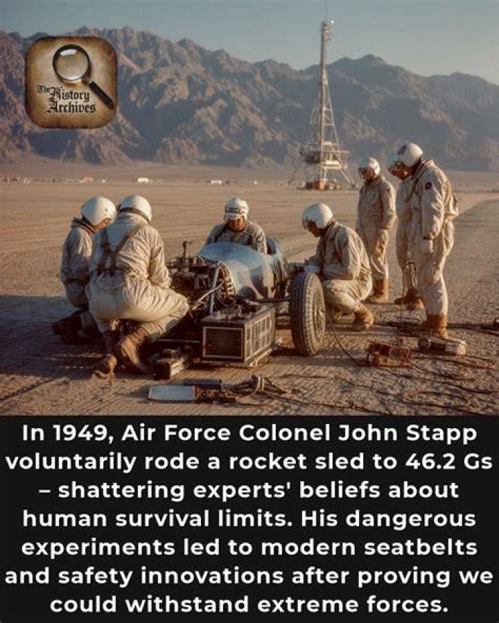 How much G force did John Stapp?