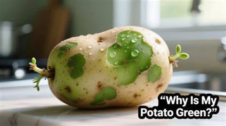 How much green on a potato is safe?
