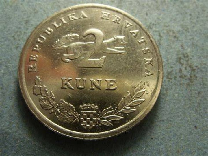 How much is a 2 Kune coin worth?