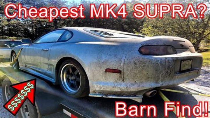 How much is the cheapest Supra MK4?