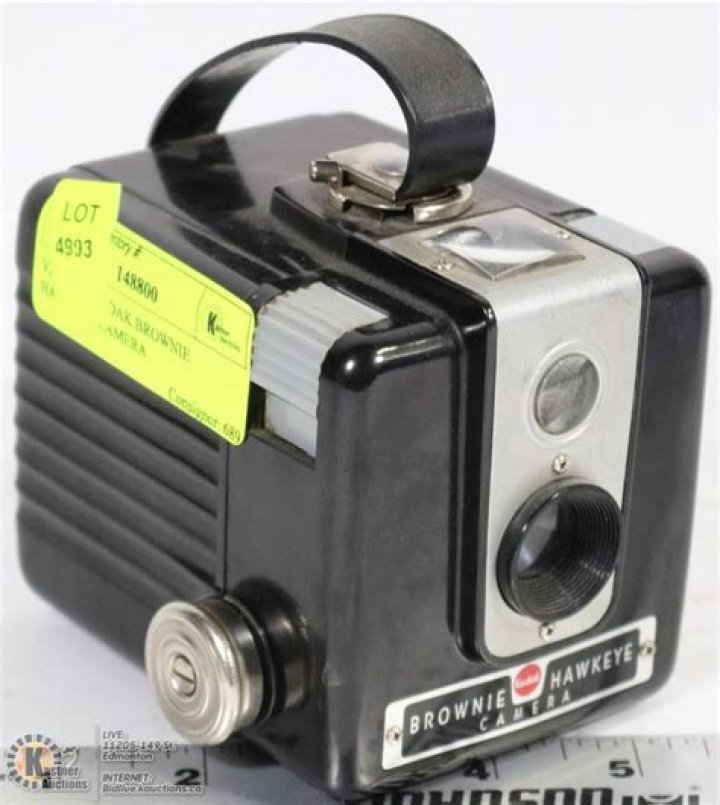 How old is a Brownie Hawkeye camera?