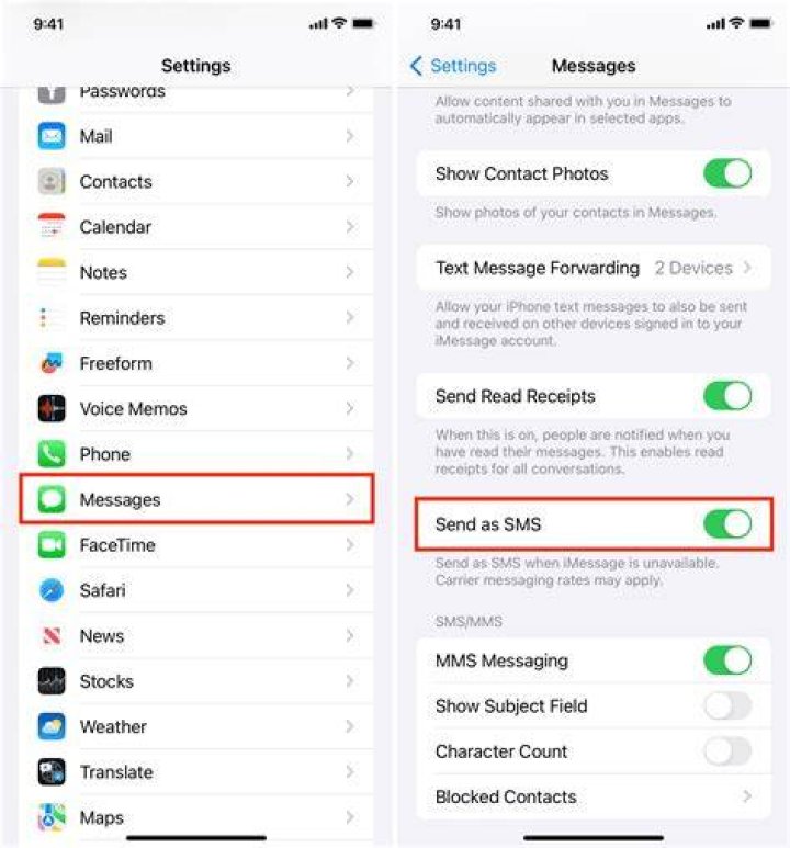 How to send SMS using AT commands?