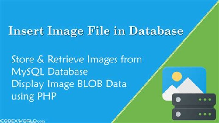 How upload and retrieve image from database in PHP?