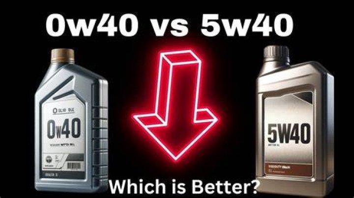 Is 0W40 better than 5w40?