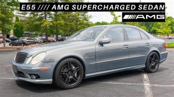 Is E55 AMG fast?