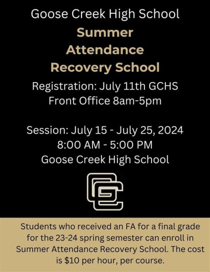 Is Goose Creek High School Good?