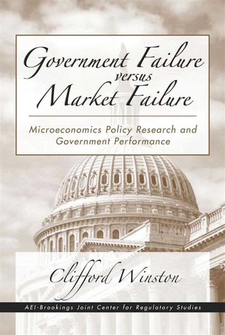 Is government failure the same as market failure?