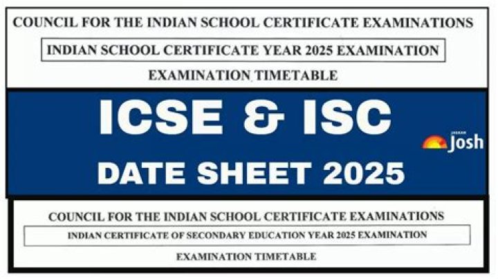Is ISC date sheet released?