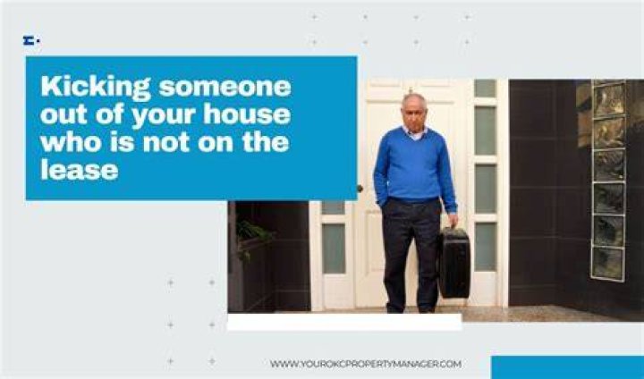 Is it illegal to kick someone out of the house?