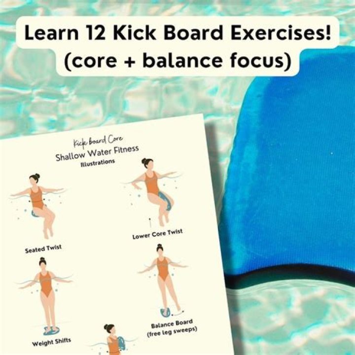 Is kicking with a kickboard good exercise?