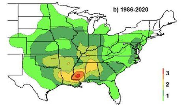 Is Nebraska part of Tornado Alley?
