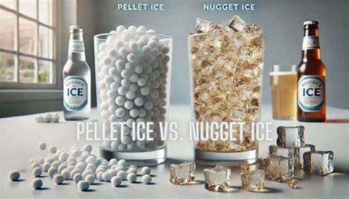 Is nugget ice the same as pellet ice?