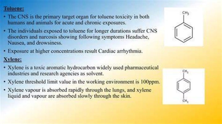 Is P-Xylene toxic?