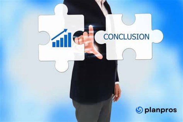 Is there a conclusion in a business plan?