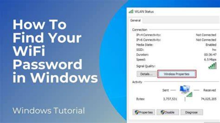 Is there a way to see WiFi password?