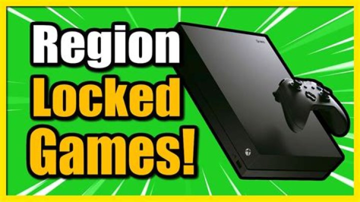 Is Xbox One games region locked?